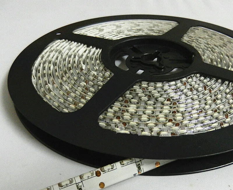16.4FT 335SMD Светодиодные ленты боковое излучение 5 м 600 светодиодный s 120 светодиодный s/М вид сбоку IP65 Водонепроницаемый 12VDC клуб лестницы/шкаф фоновое освещение Декор