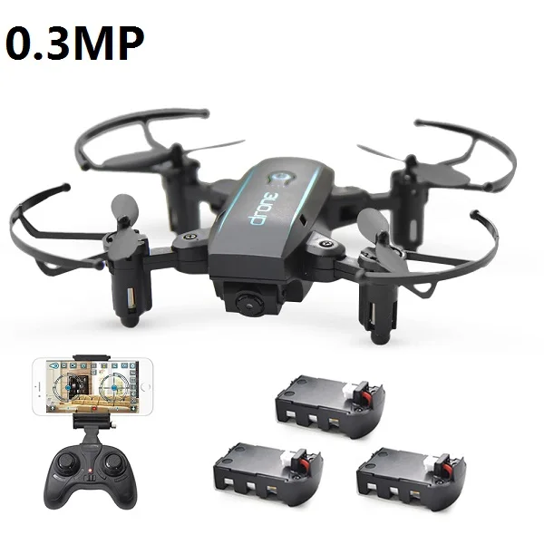 Белый Linxtech IN1601 Дрон 2,4G 720P Мини-Дрон с камерой Wi-Fi FPV складной Квадрокоптер с удерживанием высоты Вертолет игрушки 3 батареи - Цвет: Белый