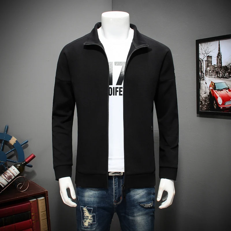 2018 Новый 8XL 7XL 6XL Для мужчин куртка мужской пальто Повседневное Slim Fit мандарин