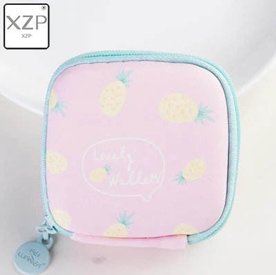 Style 7 XZP летняя Милая Мини Круглая Коробка для ключей с фруктовым мороженым чехол для монет сумка для наушников SD TF карты Хранение Кошелек Органайзер - Цвет: Style 7