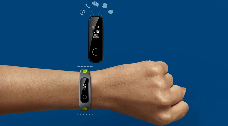 Браслет huawei Honor Band 4 для бега, умный браслет с пряжкой для обуви, водонепроницаемый ремешок для контроля сна