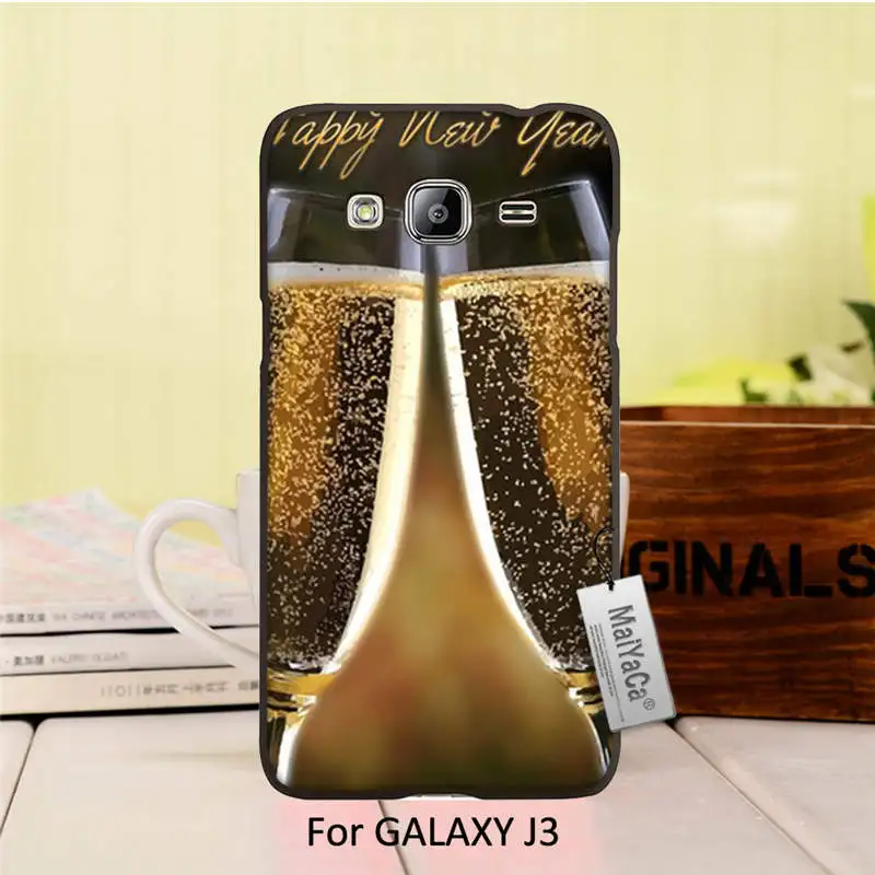 Образец Стиля Роскошных Аксессуаров Оболочки Оригинальный Черный Для GALAXY J3