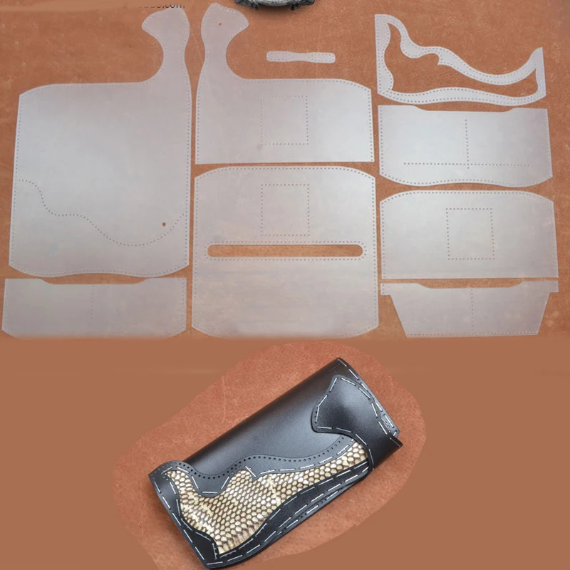 ПВХ шитье шаблон многофункциональный DIY кожа животных ручной работы ремесло