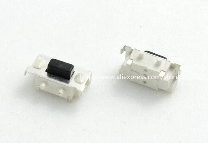 

1000pcs/ tape & Reel Miniature Tact Switch 2.5x7.0x3.5 mm Height Horizontal Push Snap-in SMD Re-flow Solderable Rohs Reach
