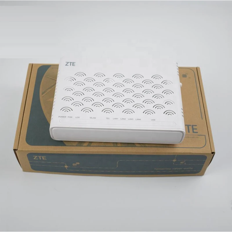 Оригинальный ZTE F460 V3.0 Терминал EPON FTTH ONU 4FE + 1 голосовые порты wifi ПОРТ маршрута