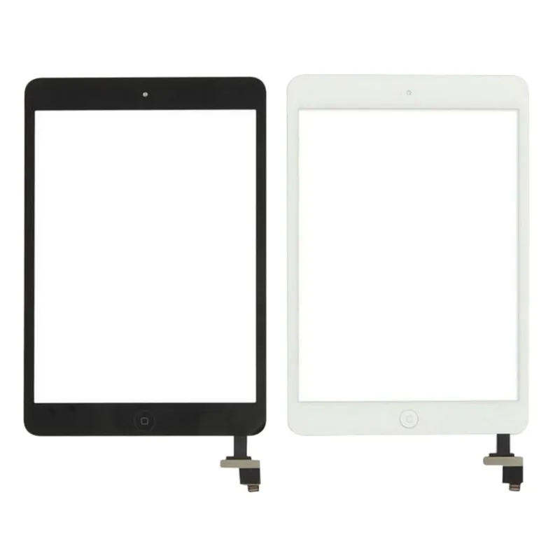 OEM качественный сенсорный экран дигитайзер кнопка Home IC клей для iPad mini 1 2|ЖК-экраны