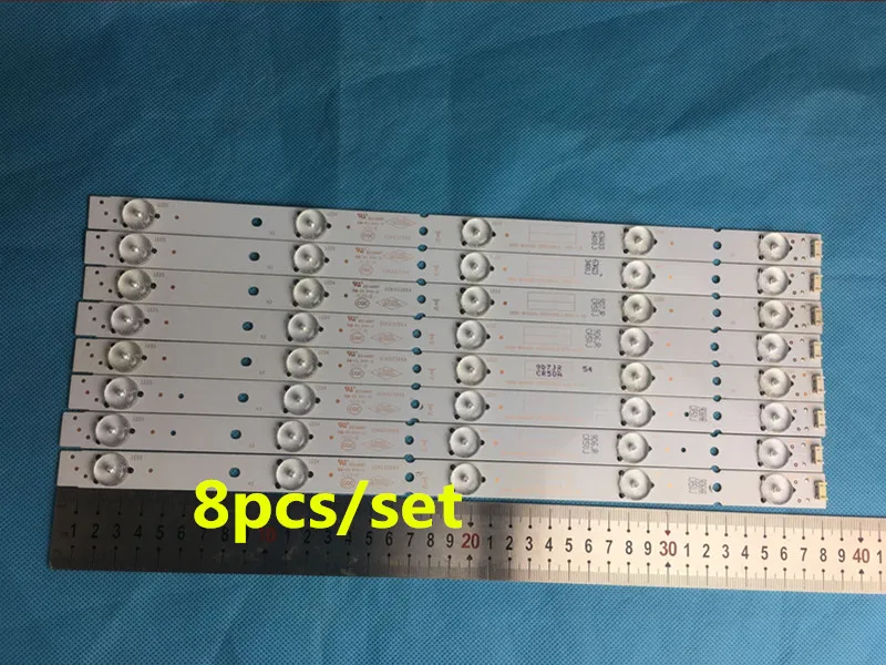 

8 шт./лот для подсветки Skyworth 40E3000/3500 5800-W40000-3P00/2P00 VER0.0