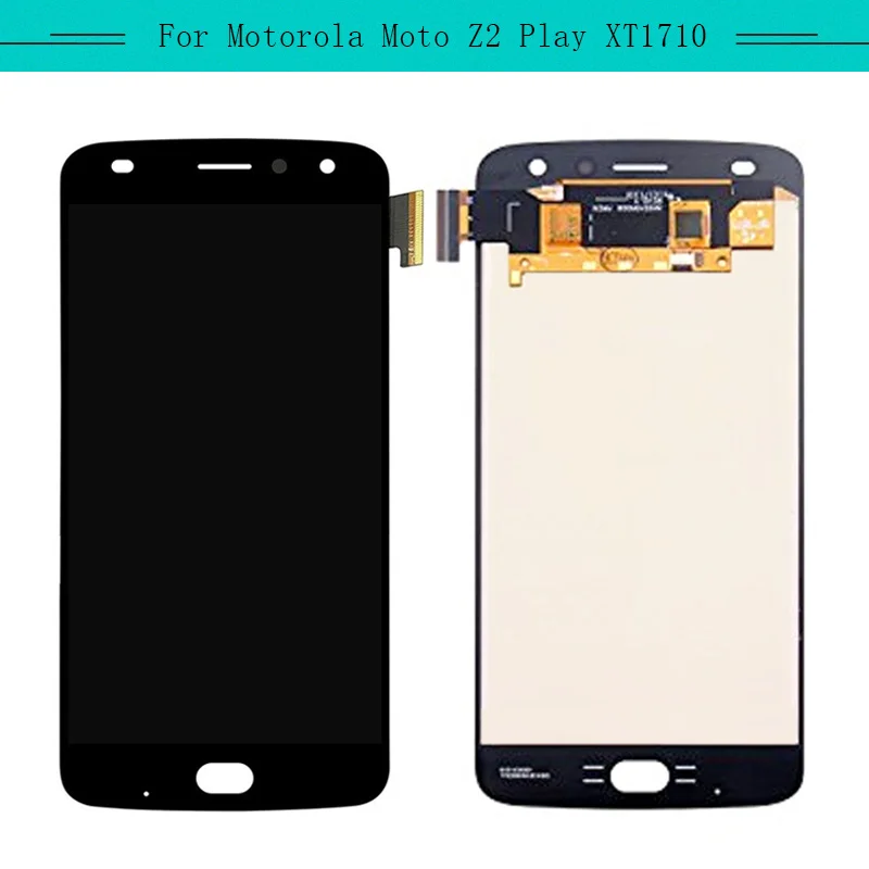 Протестированный 3 шт. Полный ЖК дисплей для мотоцикла Moto Z2 play XT1710 Z 2nd gen с