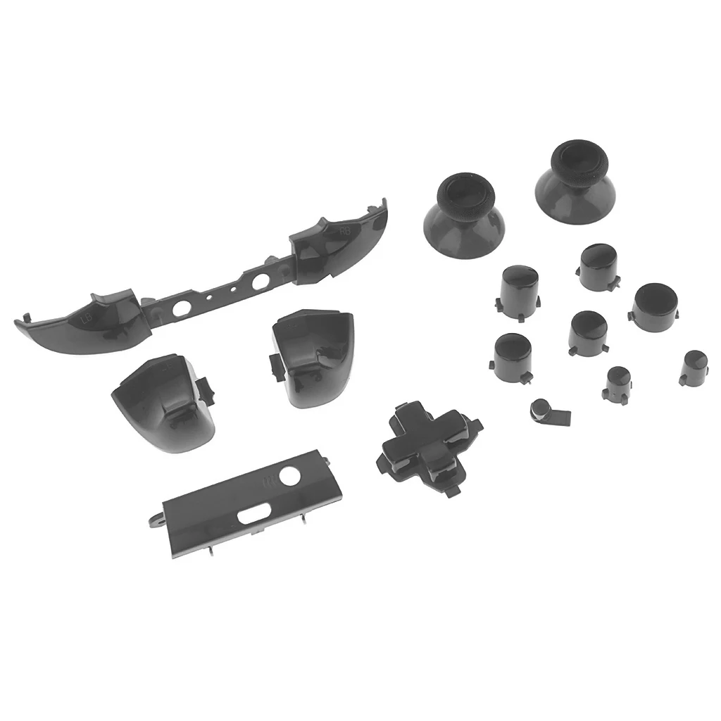 For Xbox One Slim Replacement Full Bumper Trigger Buttons DPad LB RB LT RT Mod Kit For Xbox One Slim Controller Custom Cover