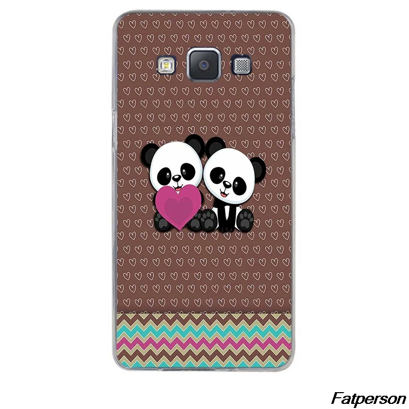 Panda Dab Life чехол для телефона samsung Galaxy s8 s8plus s3 s4 s5 s6 s7 жесткий прозрачный пластиковый