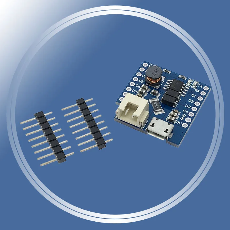 Wemos D1 Мини Защита аккумулятора USB один литиевый аккумулятор Зарядка Boost модуль с