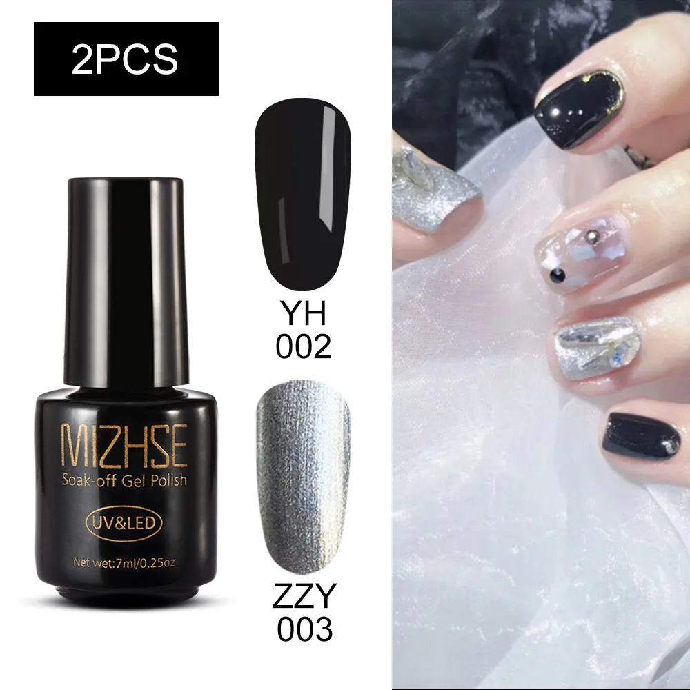 MC-2GELS-18 Набор гель-лака для ногтей MIZHSE, 3 шт., для маникюра, УФ-Гель-лак, светодиодный, профессиональный, все для лака, инструменты для маникюра, набор для салона - Цвет: MC-2GELS-18