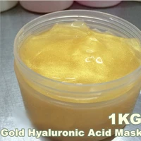 1kg gold hyaluronic acid moisturizing mask whitening anti aging agless skin care equipment beauty salon products 1000ml