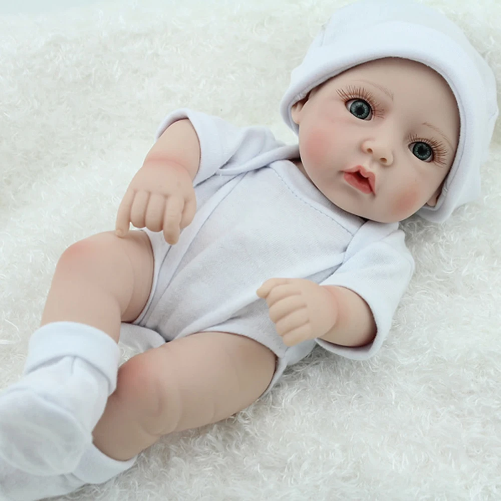 11 &quotМягкая силиконовая кукла Реборн Реалистичная виниловая для новорожденных