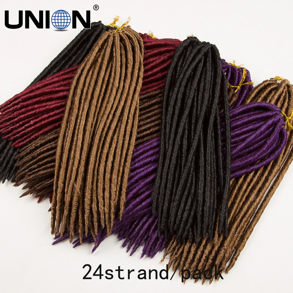 14 inch 100 gram 24 пряди крючком искусственного locs косу волосы дреды кос расширения
