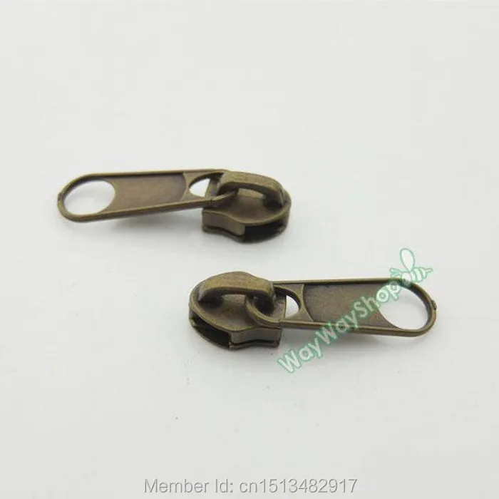 20 шт. ползунок на молнии #5 литой Съемник ZP22 для ремонта сменный комплект