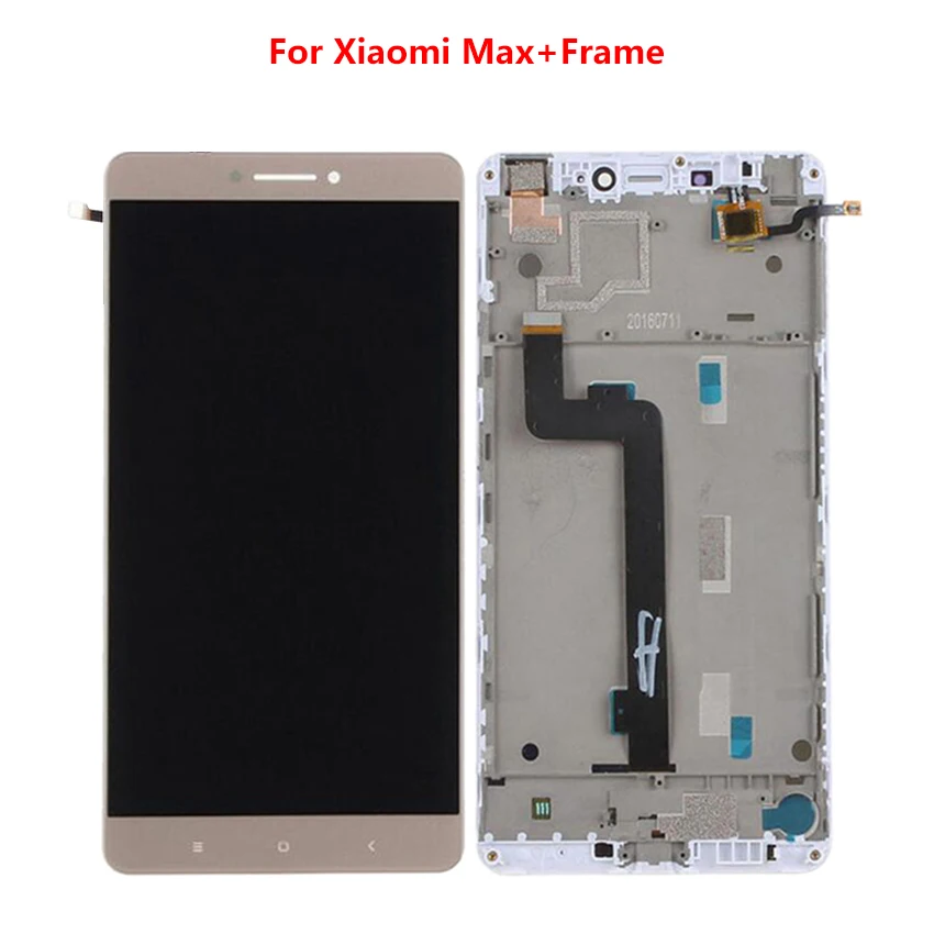 ЖК дисплей для Xiaomi Mi MAX lcd сенсорный экран Max дигитайзер с рамкой запасные части