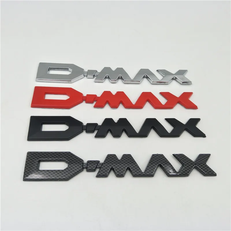 

For Isuzu D-MAX Dmax Emblem Rear Trunk Lid Letters Logo Carbon Fiber