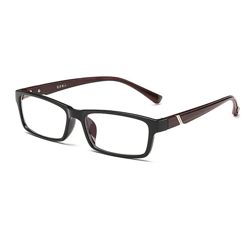 Ретро пластик полная оправа очки для чтения Золотые женские мужские