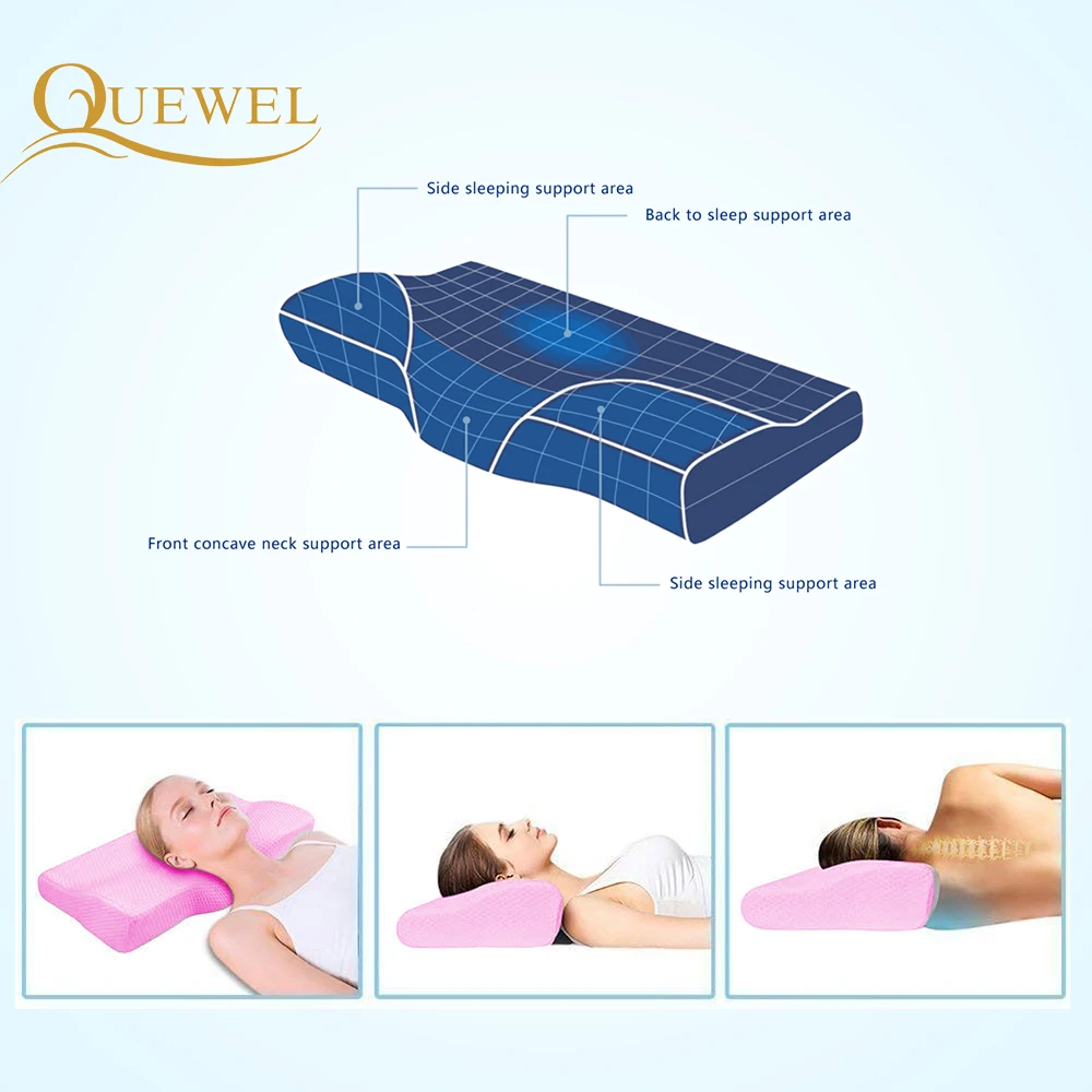 Eyelash Memory Pillow Slow Rebound Memory Foam Pillows Professional Eyelash Extension Special Pillow Grafted Salon/Sleeping Use