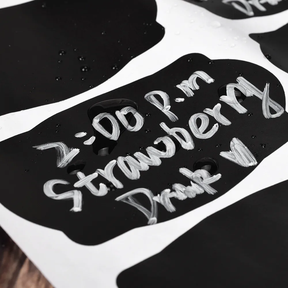 48 шт. водонепроницаемые наклейки для специй наклейка кухни инструменты в виде