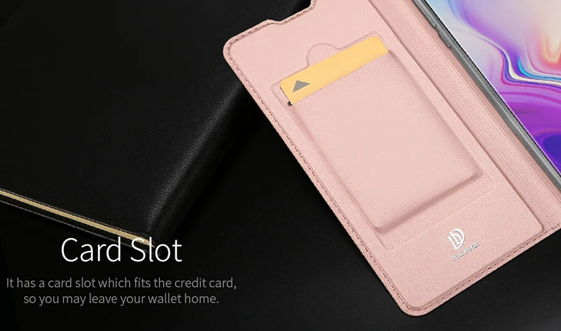Samsung Galaxy S10 чехол DUX DUCIS кожа флип чехол для Samsung Galaxy S10 Plus Роскошные бумажник чехол для самсунг галакси S10 плюс e S 10 s10e