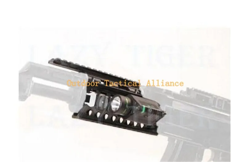 Airsoft Tactical AK 74U Airsoft Quad Ris Rail Scope Mount Handguard Rail 12 шт. Picatinny Чехлы для охоты аксессуары для стрельбы