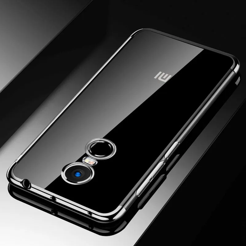 WeeYRN Xiaomi Redmi Note 4X Роскошные силиконовый чехол чехлы на Сяоми ксиоми Редми Ноут 4Х 4 прозрачный мягкое покрытие чехол на Xiaomi Redmi Note 4 4X полное покрытие