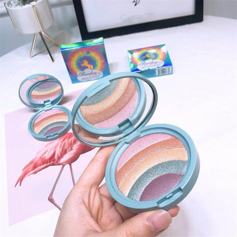 5 цветов Rainbow Unicorn световой мучнистой торт Радуга High Gloss сказка для век| |