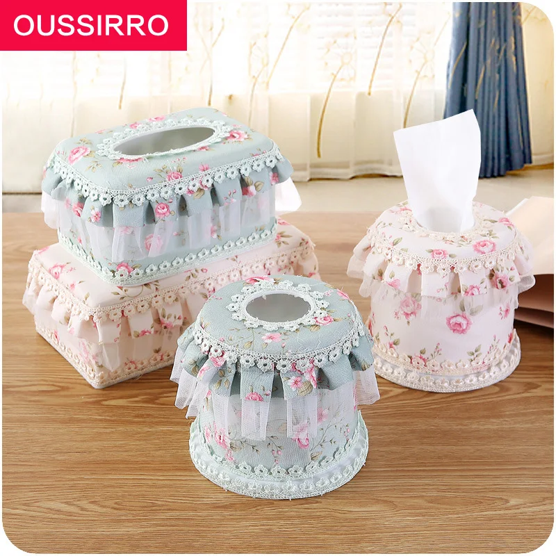 Кружевная коробка для салфеток OUSSIRRO домашние модные салфетки бумажные с