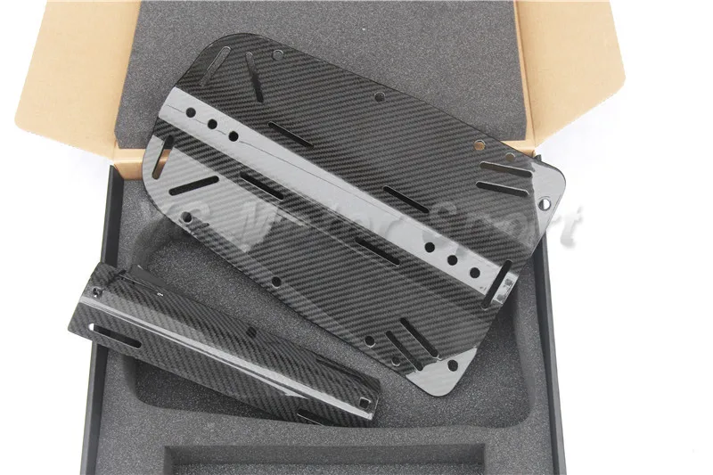 Сухое углеродное волокно саржевое плетение глянцевое/матовое 2 шт Крыло BCD задняя