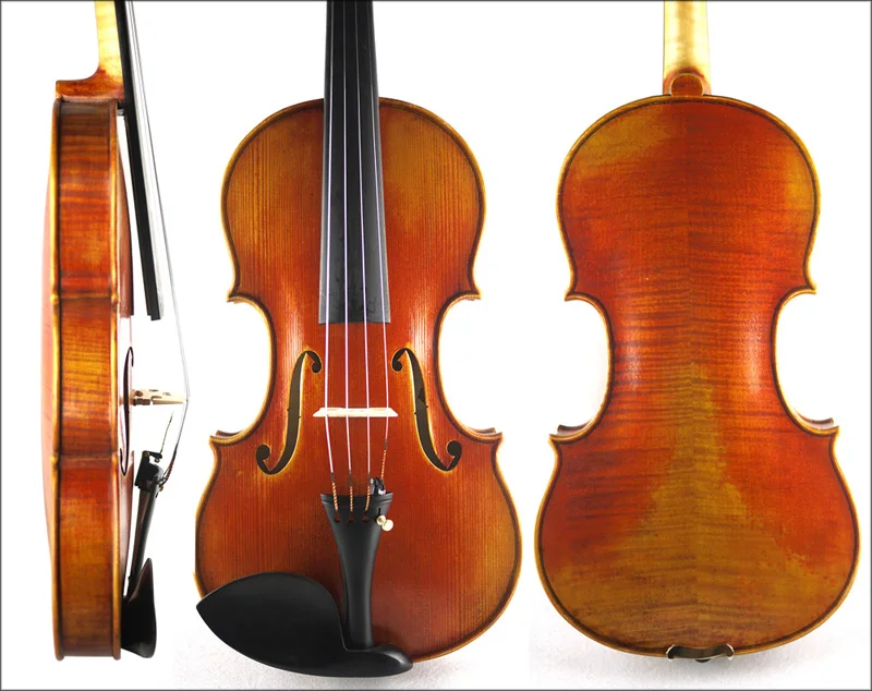 Топ ручной работы Stradivarius 1716 &quotMessiah&quot Копия мастер уровень No1454. Европейская ель