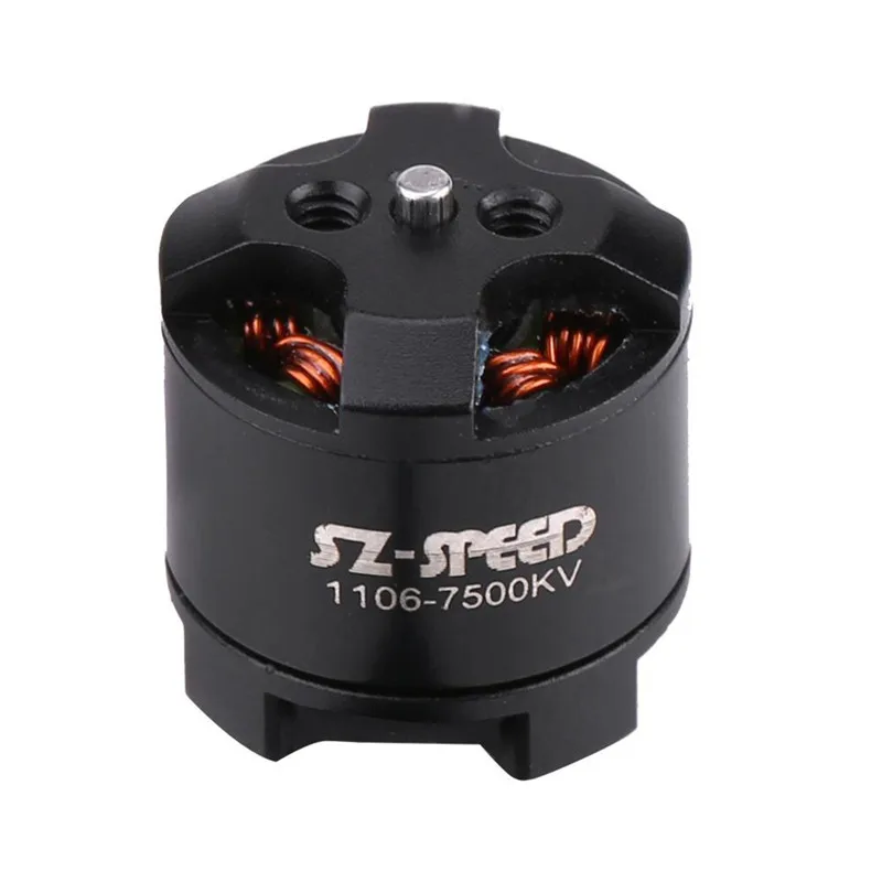 RC части SZ скорость 1106 7500KV 2 3 S безщеточный для Радиоуправляемый Дрон FPV Racing Quad