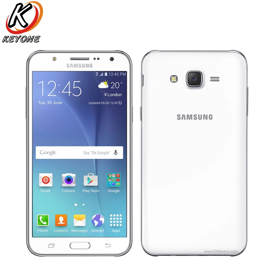 Оригинальный samsung Galaxy J7 J700F Мобильный телефон 5 &quot1 ГБ Оперативная память 16