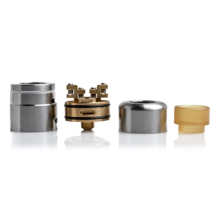AZATHOTH 24mm RDA Dual Airflow System Electronic Cigarette Atomizer Dripper Vape Tank With 510 Squonk BF Pin 810 Drip Tip | Электроника
