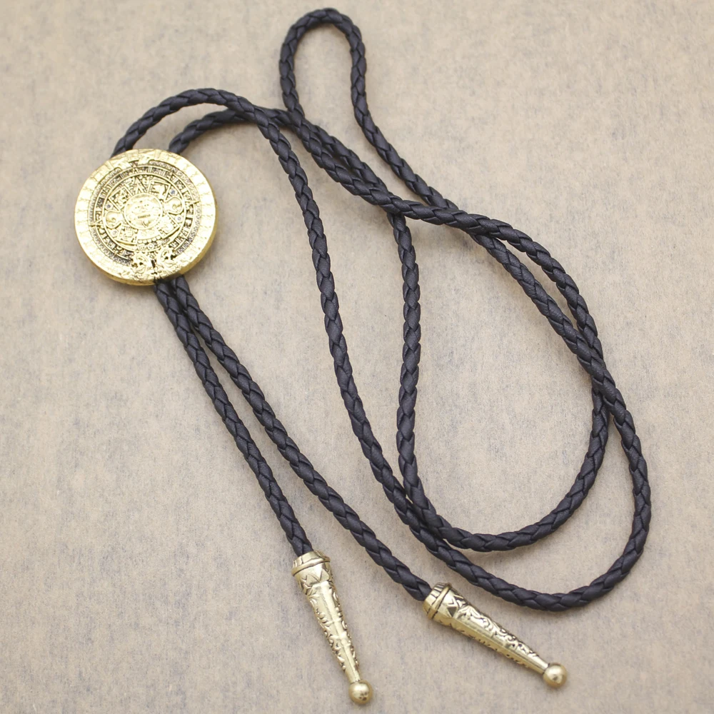 Мужская маска с календарем Fab Aztec Mayan индийская Мехико кожаной пряжкой Подарочная