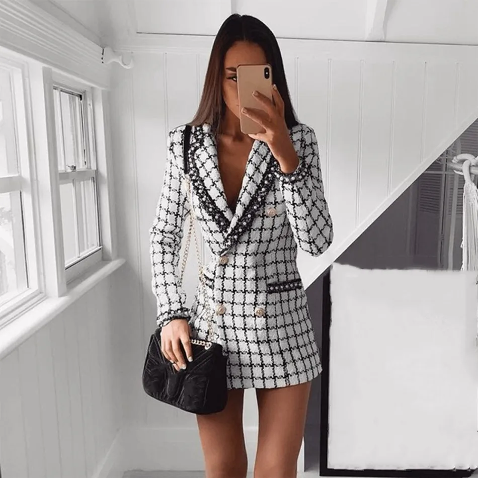DressBird женское платье Осень Зима с длинным рукавом Облегающее Vestidos сексуальное