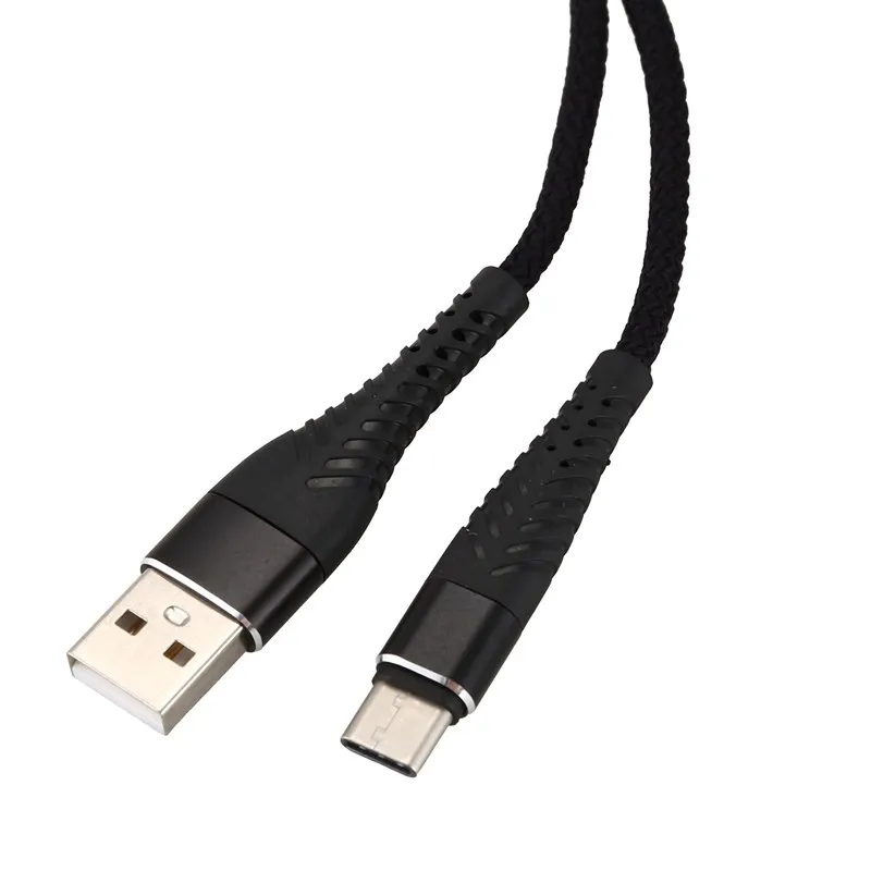 Кабель Usb Type C 1 упаковка (3 фута) нейлоновый Плетеный A к зарядный кабель провод для