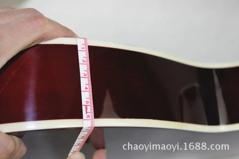 Гитара акустическая электрическая стальная струна тонкое тело Flattop Balladry поп-фолк 40 дюймов гитара 6 струн красный свет Cutaway электро