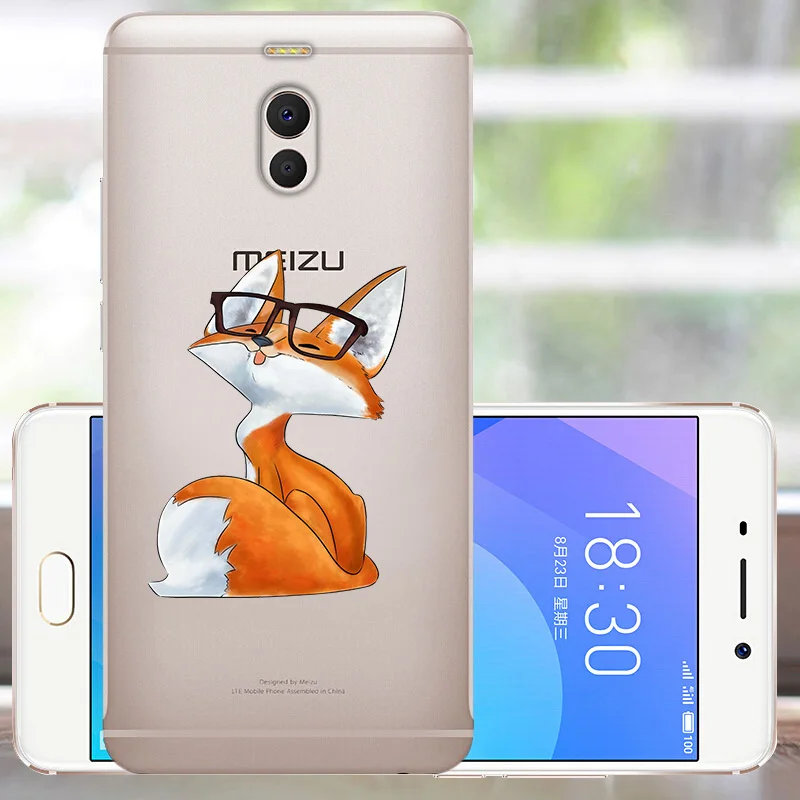 Чехол для Meizu M6 Note, силиконовый защитный чехол для задней панели M 6 Note, Мягкий ТПУ Модный чехол для задней панели Meizu M6 Note Coques Bumper