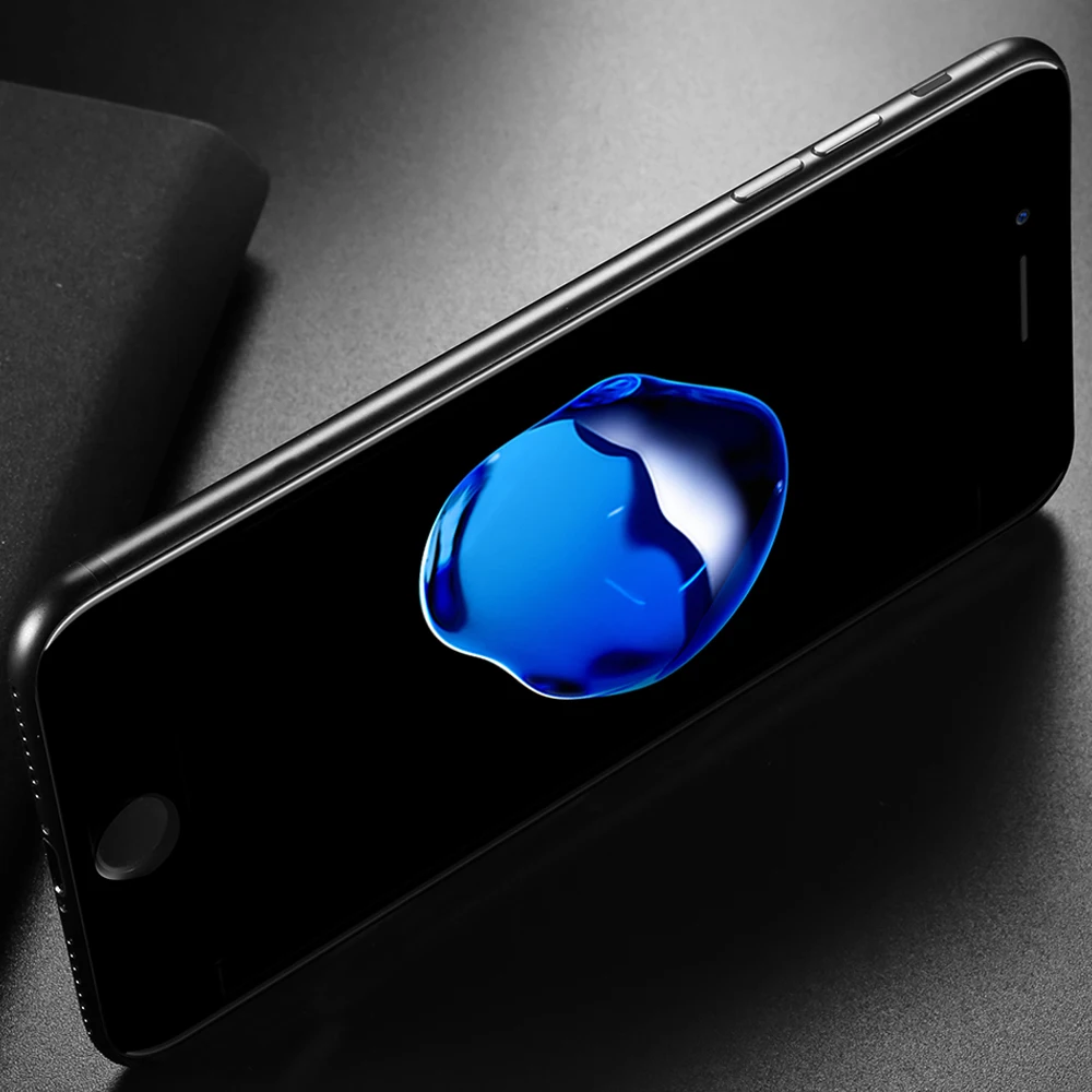 стекло на айфон 6s Сапфировое покрытие анти капля 3D полное Экран протектор