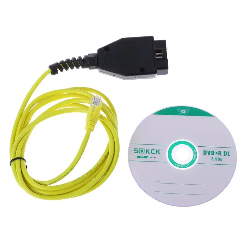 Кабель для передачи данных ENET Ethernet к OBD новый ESYS кабель диагностики F serie с кодовым