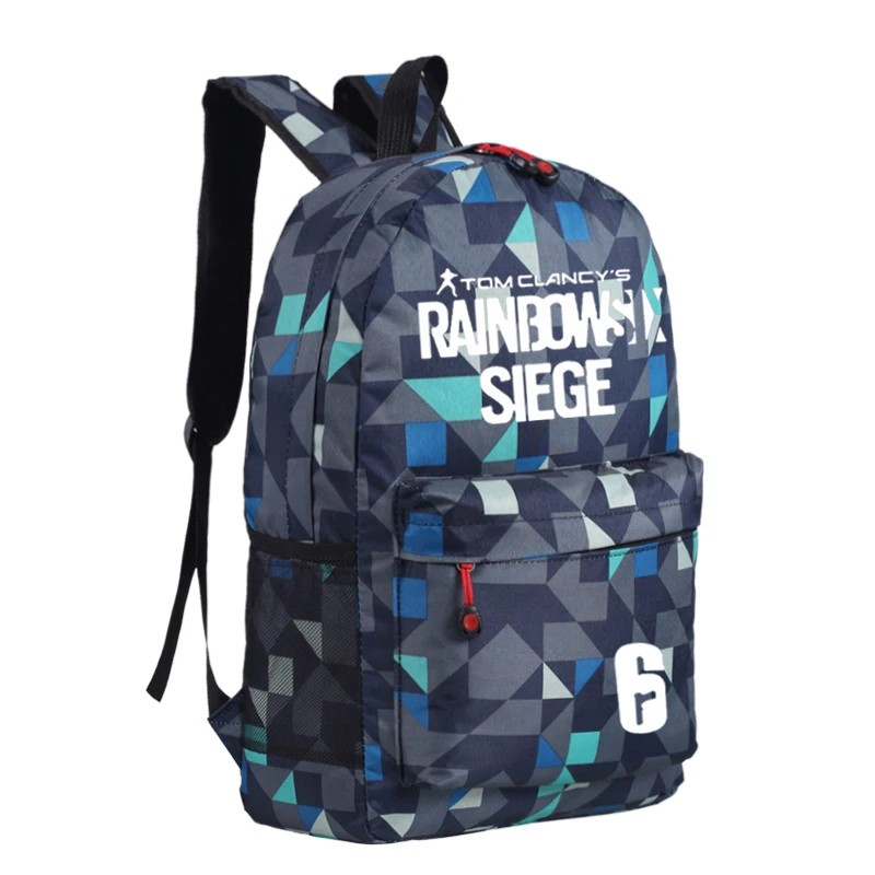 Игровой рюкзак Tom Clancy's Rainbow Six Siege, мужской военный рюкзак, унисекс, школьные сумки для студентов, брезентовый Рюкзак для ноутбука, рюкзак для путешествий