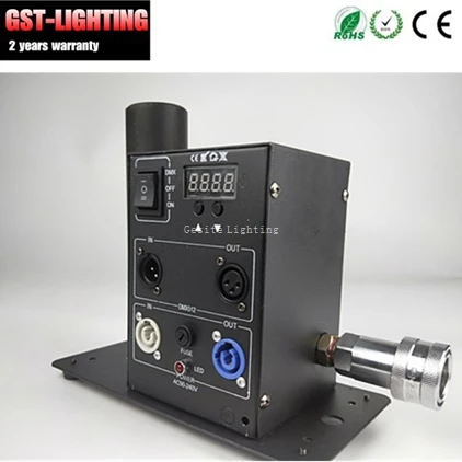 Одна Головка DMX 512 Stage Co2 Jet Machine дымовые машины пушка для спецэффектов | Лампы и