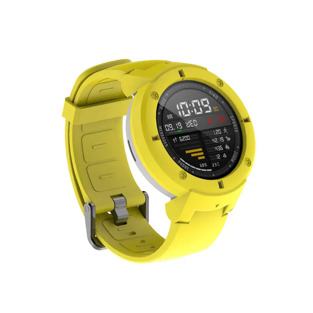 PC защитный чехол для часов для Xiaomi Huami Amazfit Verge 3 ультратонкий защитный чехол для Amazfit 3 Verge чехол-бампер аксессуар