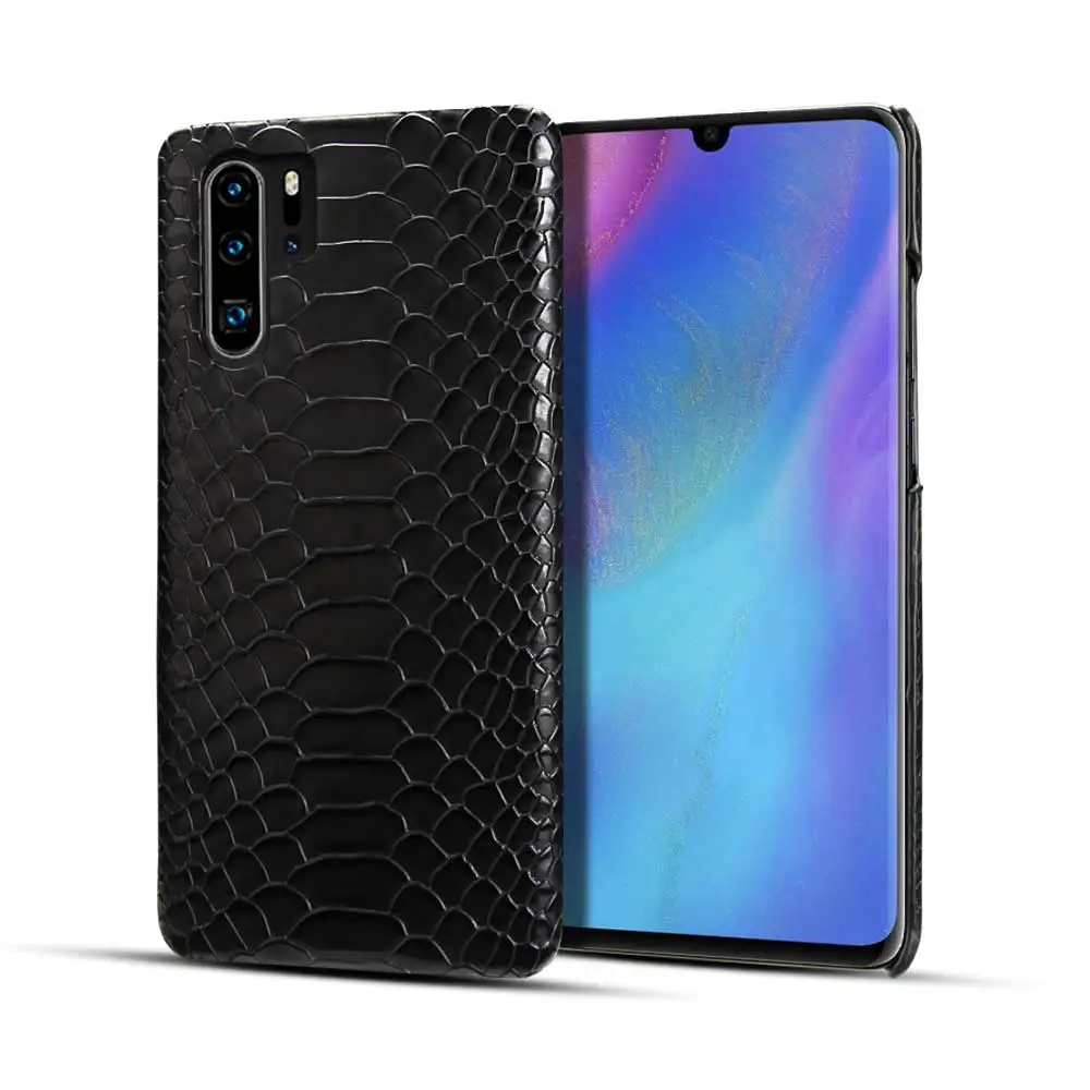 Boucho кожаный чехол для телефона из змеиной кожи для huawei P30 P20 lite Pro mate 20 RS P30lite P20pro P20lite P30pro 20RS жесткий чехол из поликарбоната