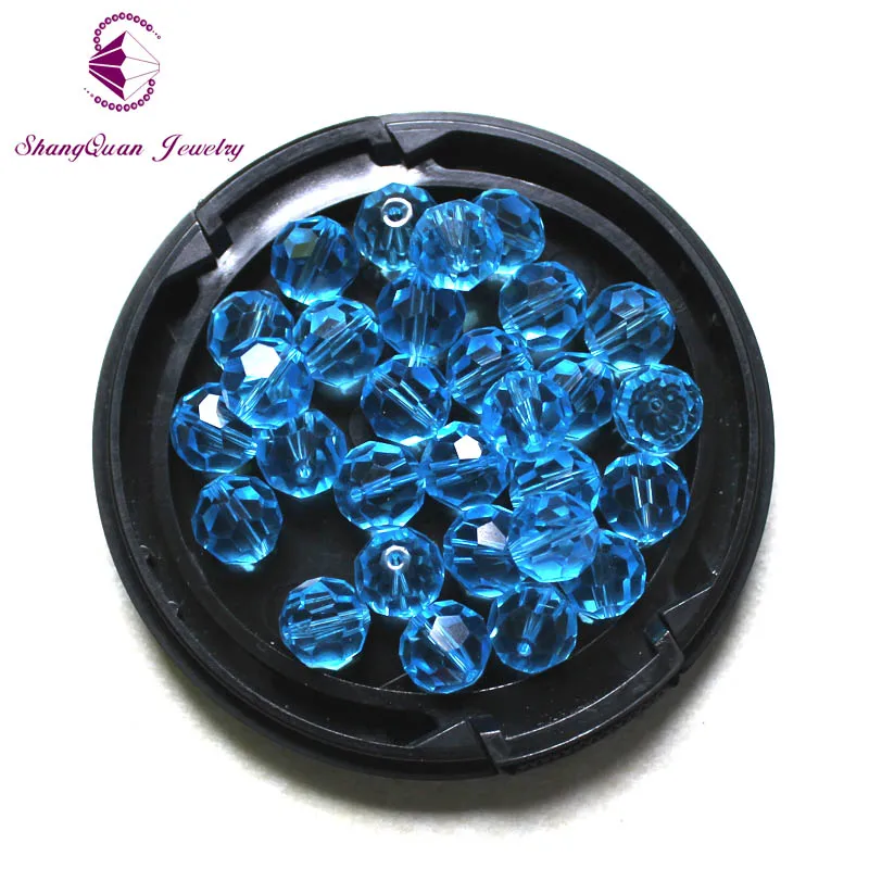 

Top AAA Quality 30 Color Crystal Glass Beads Multi Color Spacer Beads 8MM 100PCS For DIY Bracelet Jewelry Making