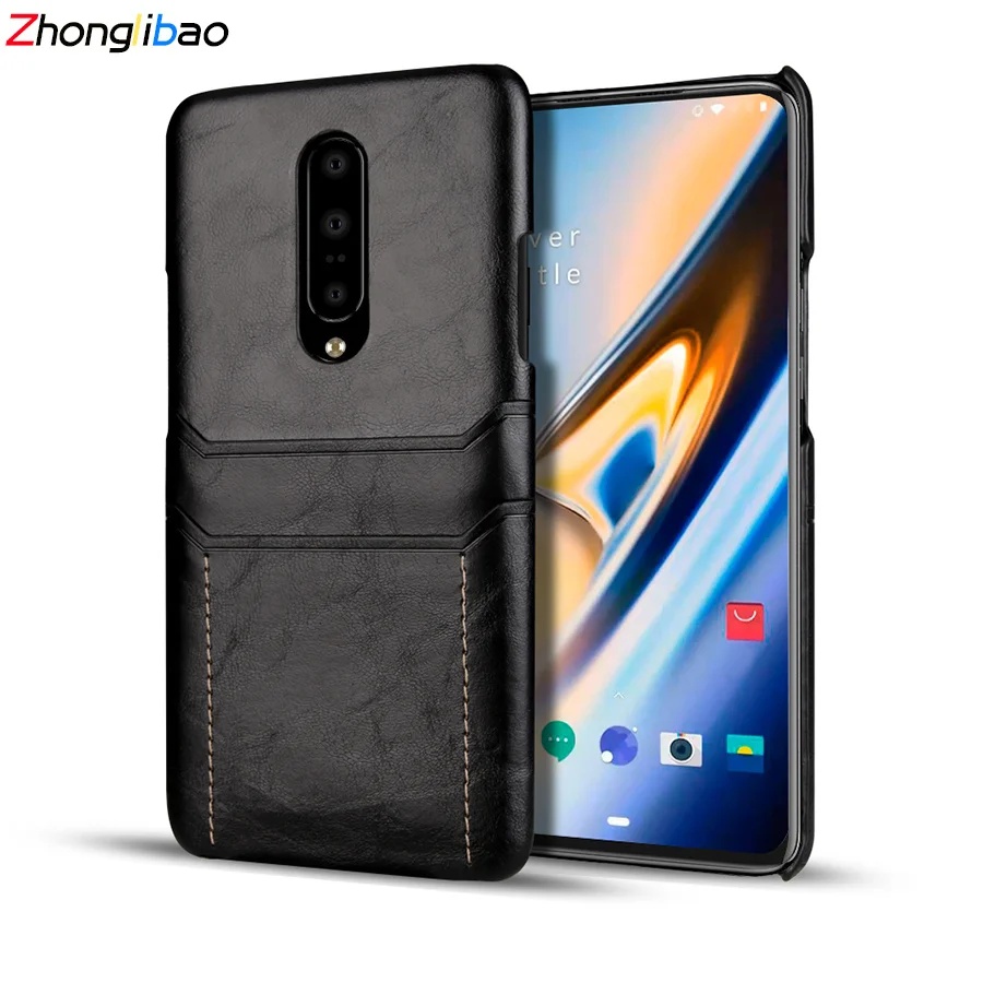 Оригинальный Роскошный кожаный чехол для телефона One Plus 7 Pro 6 6T тонкий жесткий с