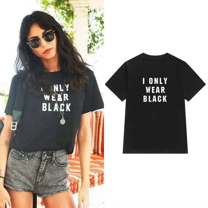 Женская хлопковая футболка с надписью I only|t shirt|women tshirtwomen tshirts cotton |