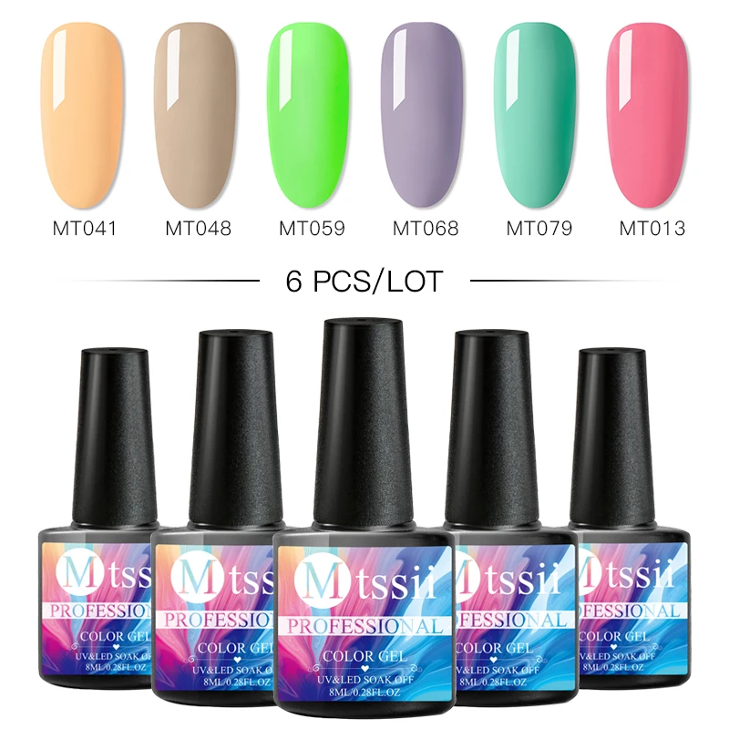 Телесный Красный Гибридный лак для ногтей 8 мл гель Светодиодный УФ-гель